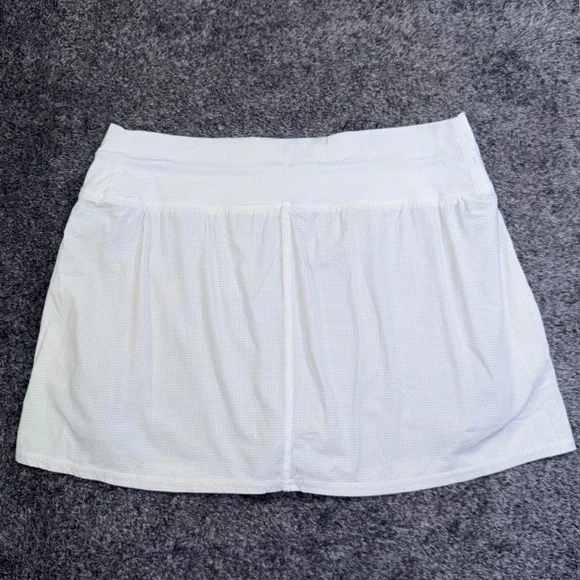 Vuori Volley Skirt Off White Athletic Tennis Pickleball Skort Womens Medium - Picture 5 of 11